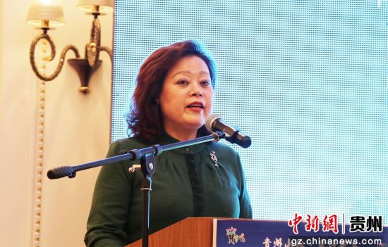中華人民共和國駐吉爾吉斯共和國特命全權大使杜德文在會上致辭