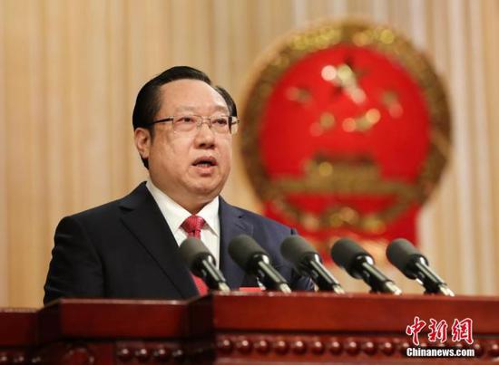 湖北省省長王曉東資料圖。 中新社記者 張暢 攝