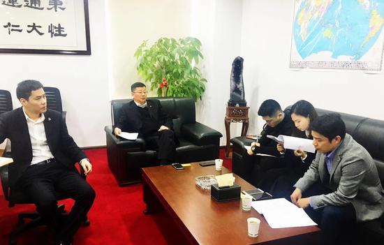 泰谷生態(tài)董事長(zhǎng)曹典軍介紹公司情況
