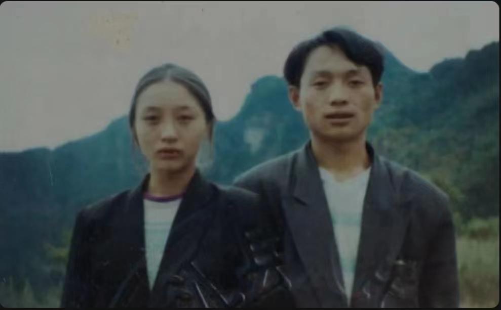 ↑景祥俊和丈夫張志才 受訪者供圖